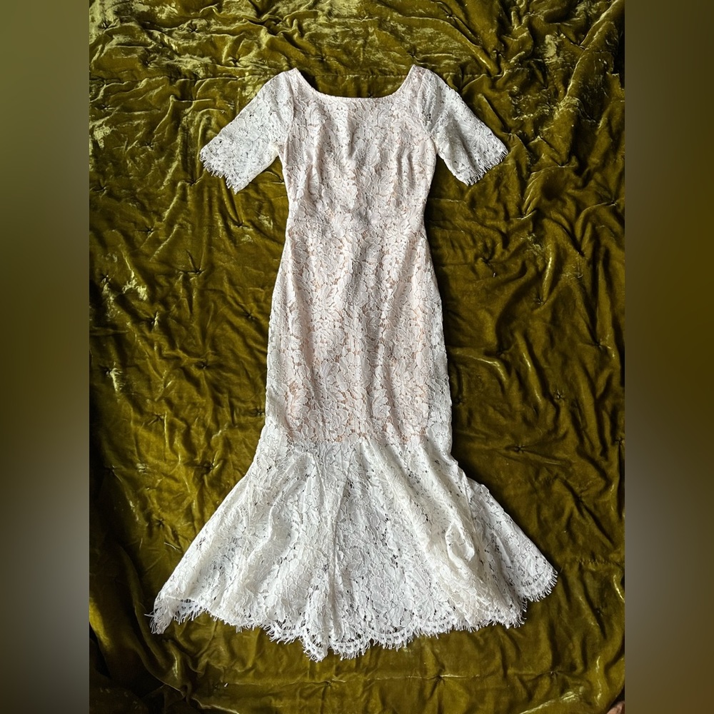 Lace mermaid dress